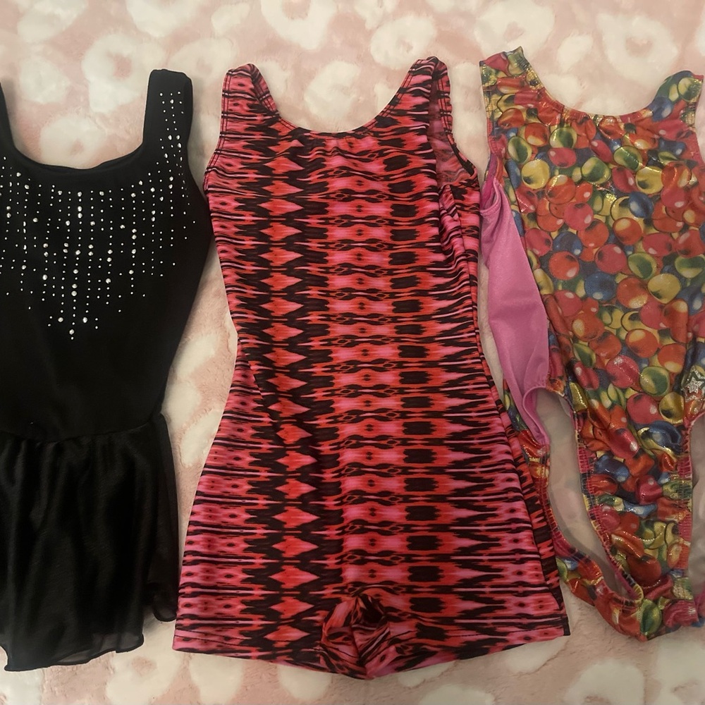 Gymnastics/dance leotards